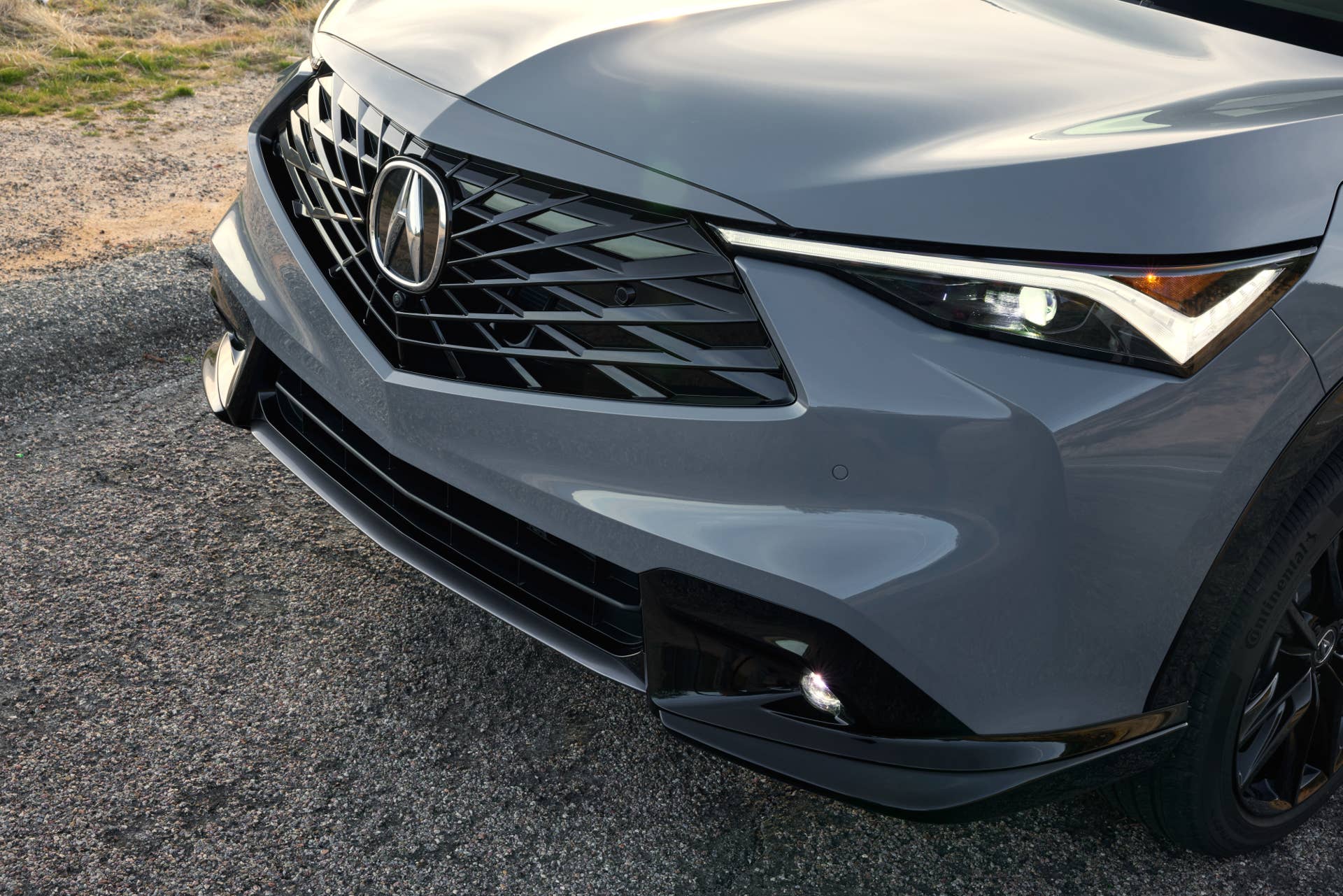 2025-2026 Acura ADX A-Spec with Advance in Urban Gray Pearl nose closeup
