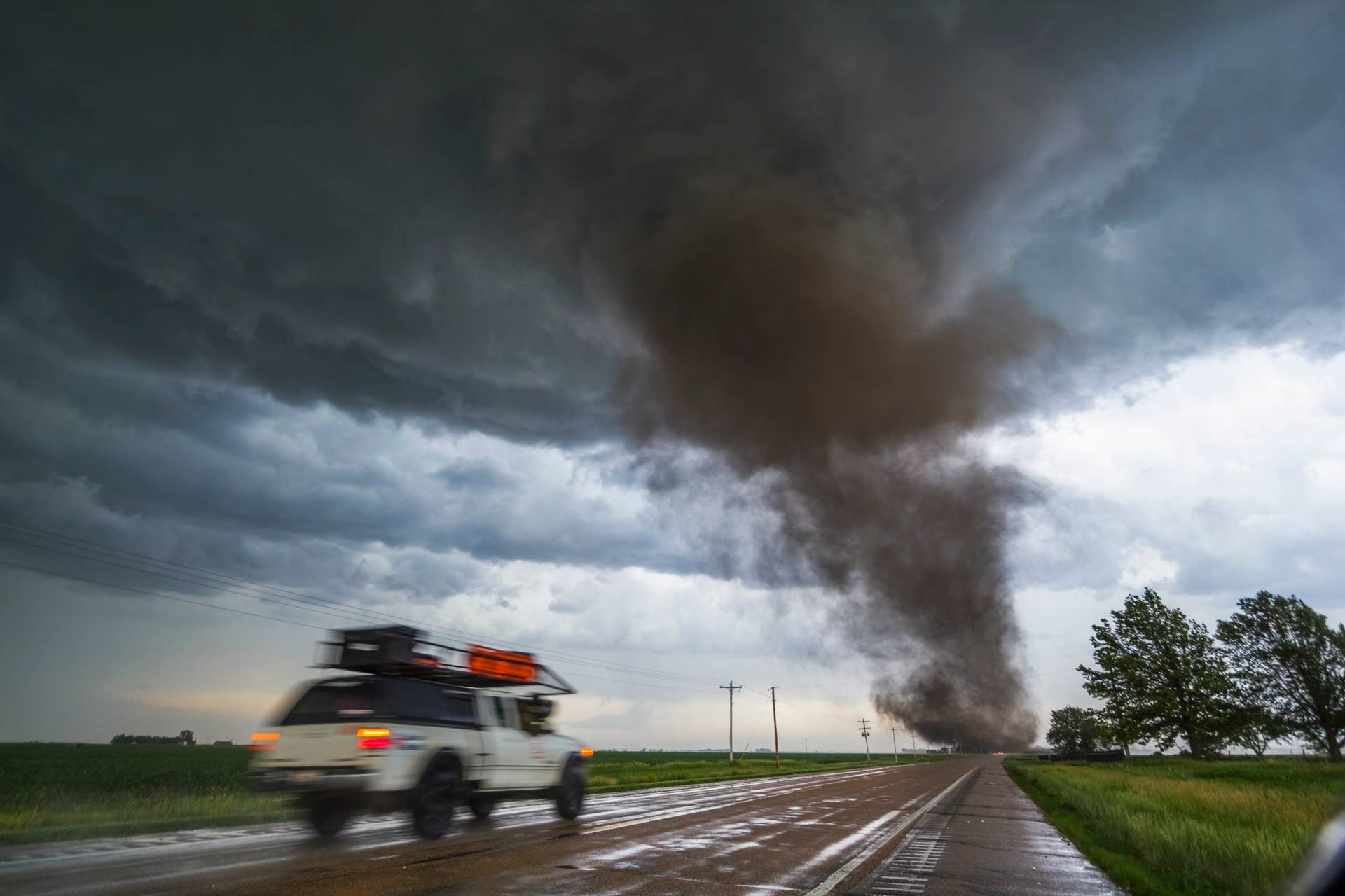 Severe Thunderstorm Warning: Tornadoes and 2-Inch Hail Threaten I-10 ...