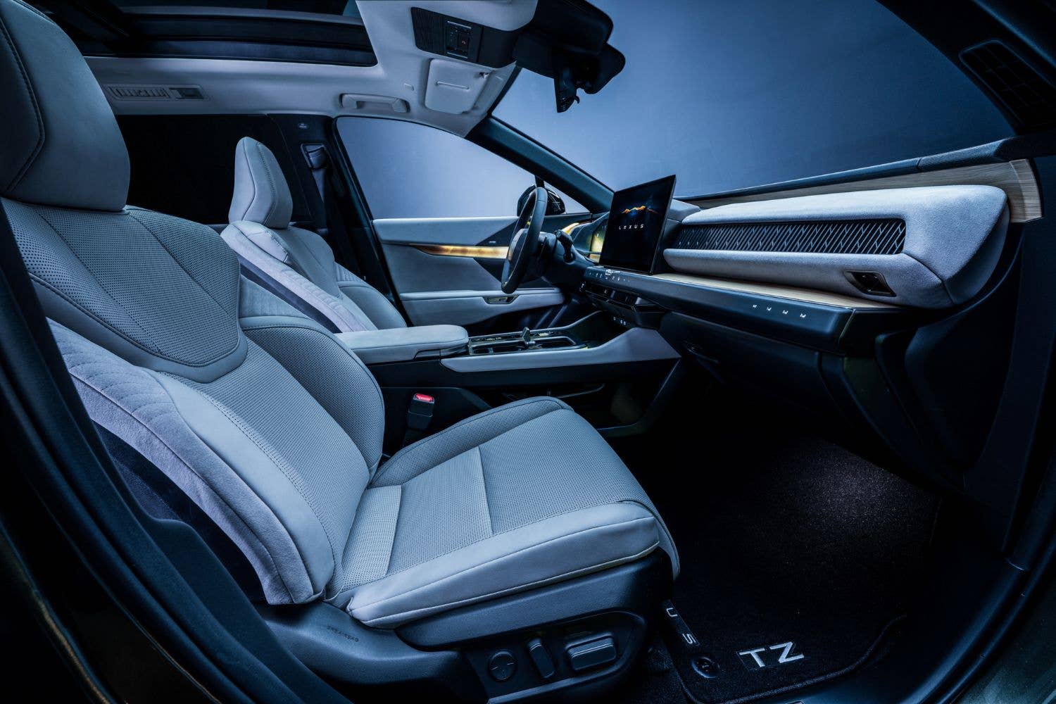 2027 Lexus TZ interior front seats