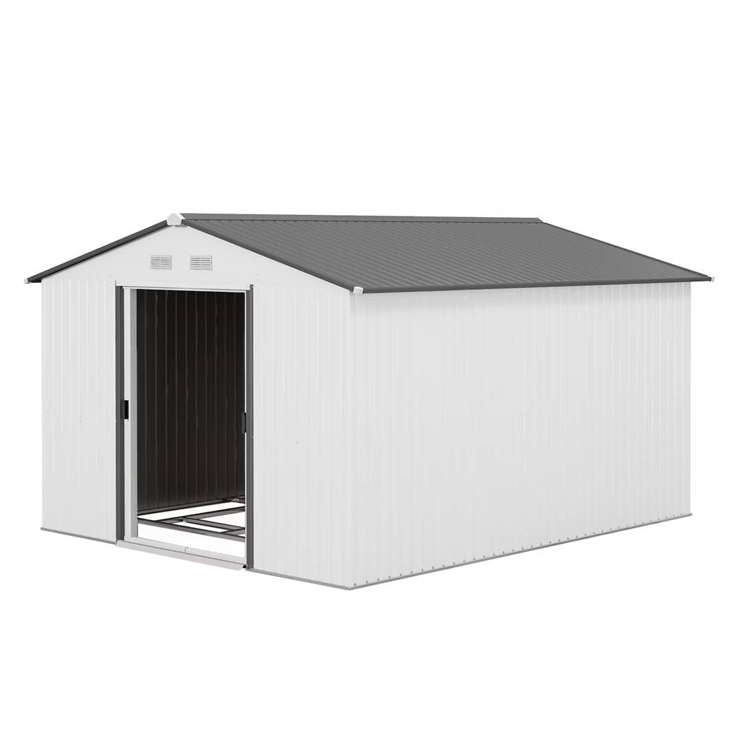 Hbezon Outdoor Metal Storage Shed