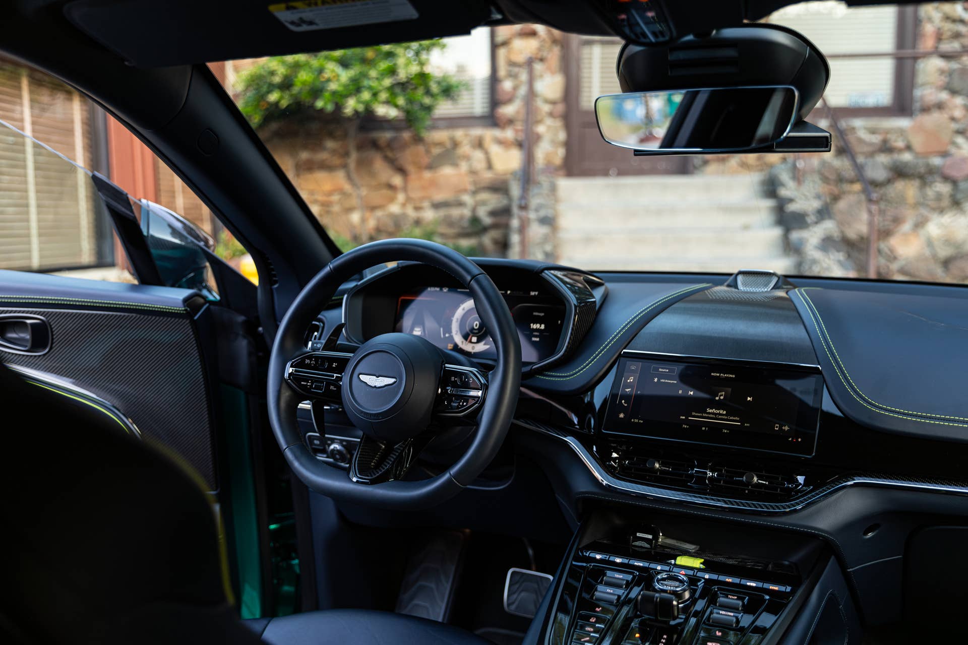2026 Aston Martin DBX S interior driver area