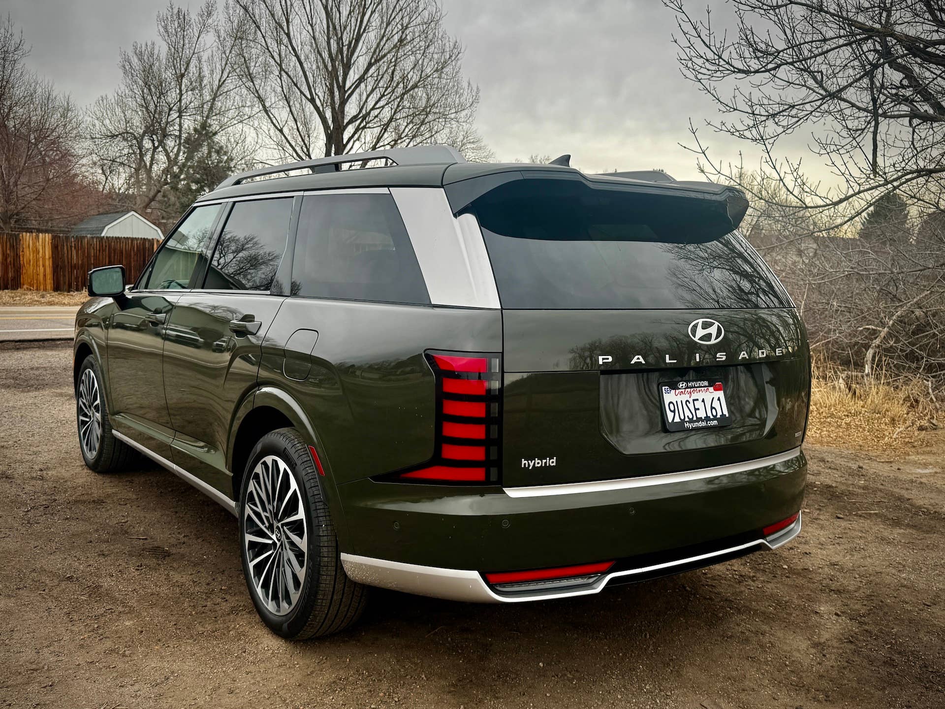 2026 Hyundai Palisade Hybrid tailgate