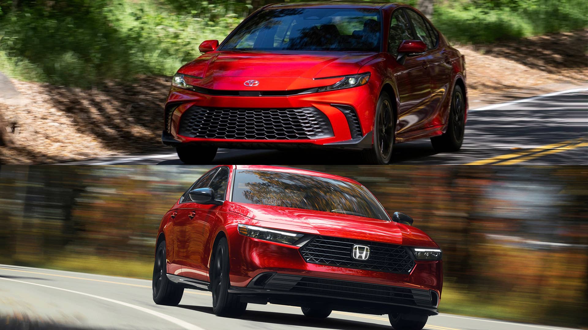 Toyota Camry and Honda Accord