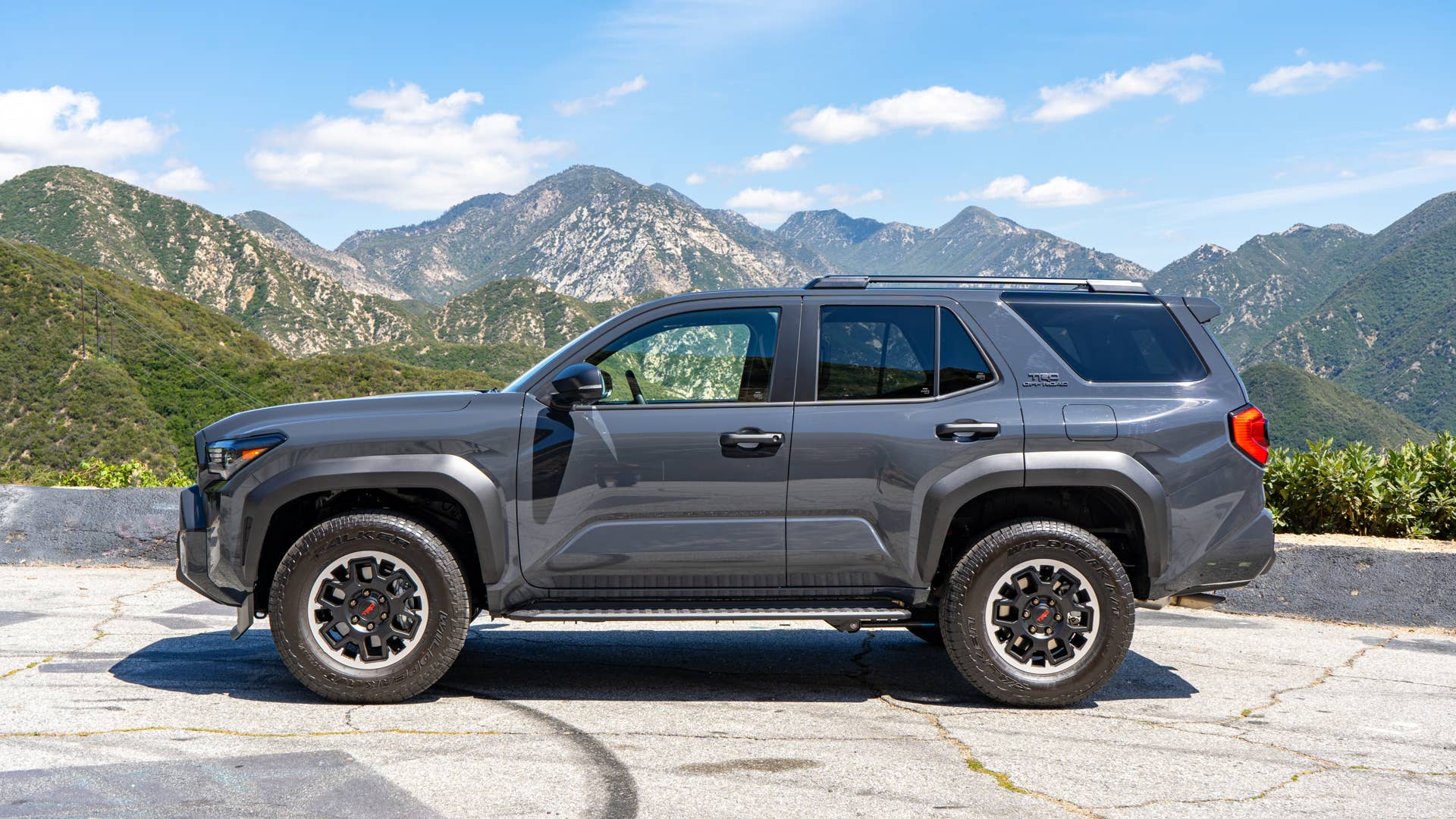 2026 Toyota 4Runner TRD Off-Road in gray side view