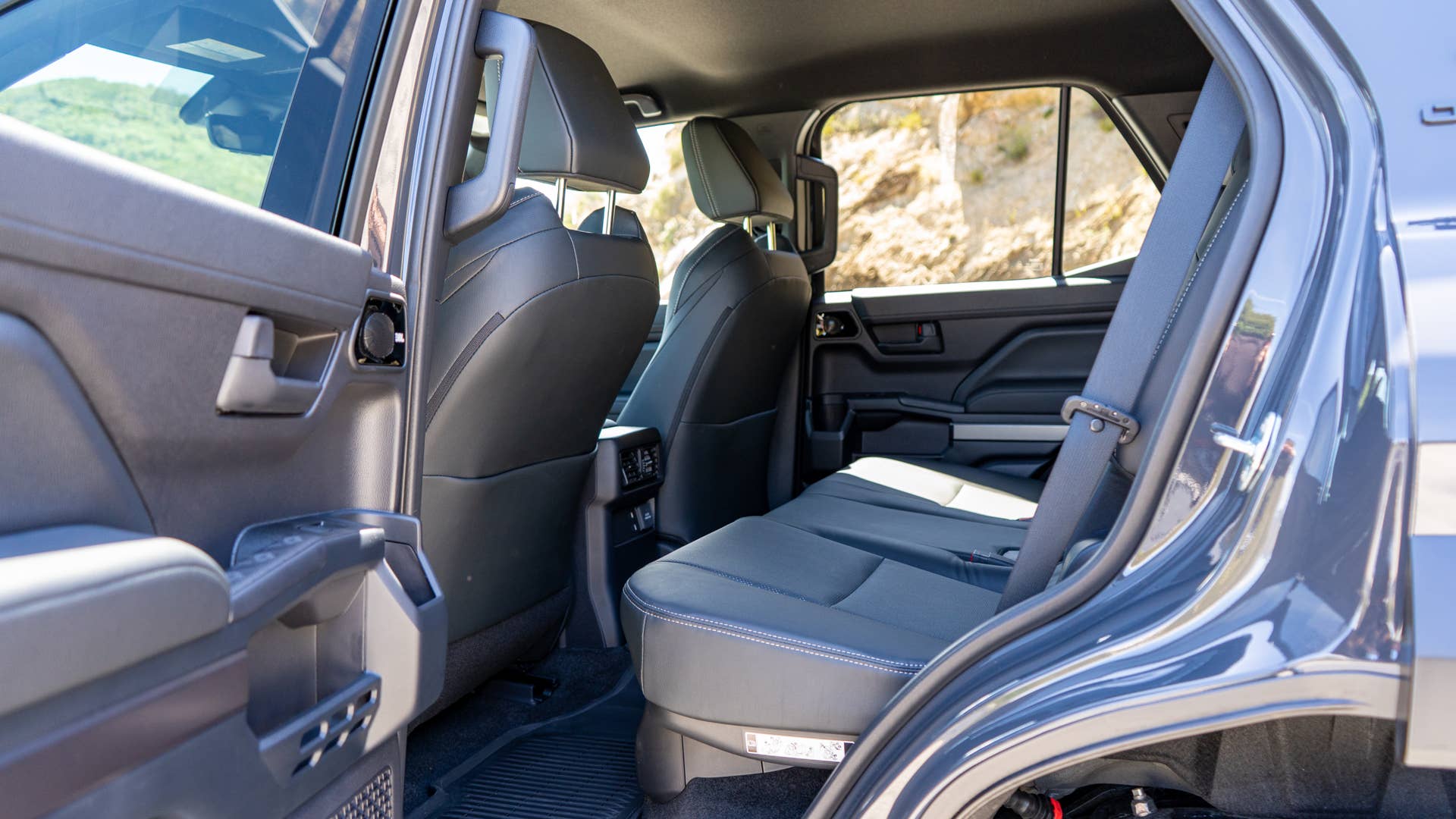 2026 Toyota 4Runner TRD Off-Road with Black/Boulder interior 2nd row
