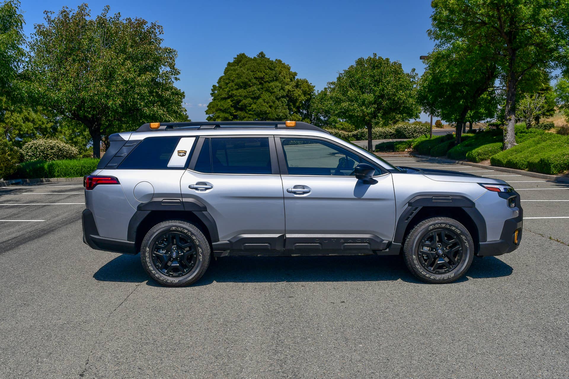 2026 Subaru Outback Wilderness silver side view