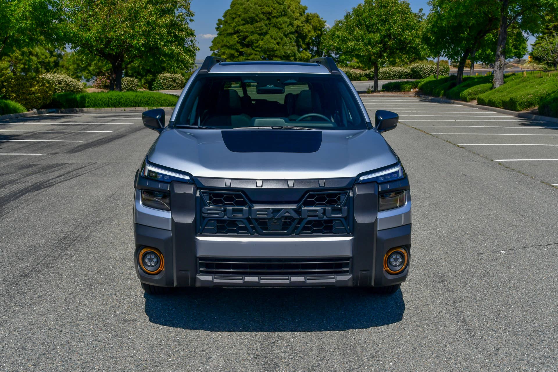 The very front end of the 2026 Subaru Outback Wilderness
