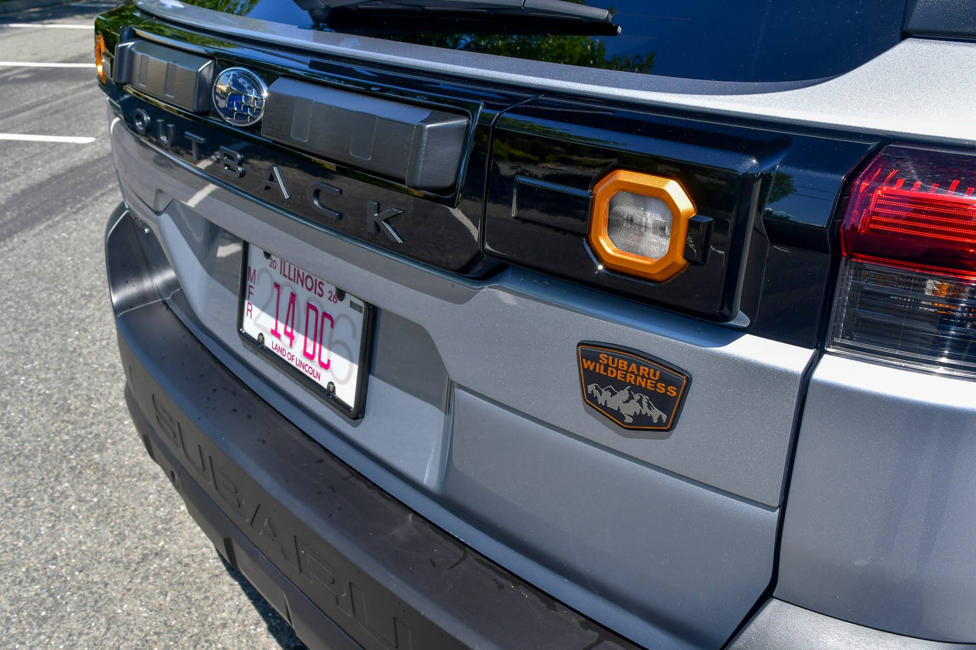 The rear of the 2026 Subaru Outback Wilderness
