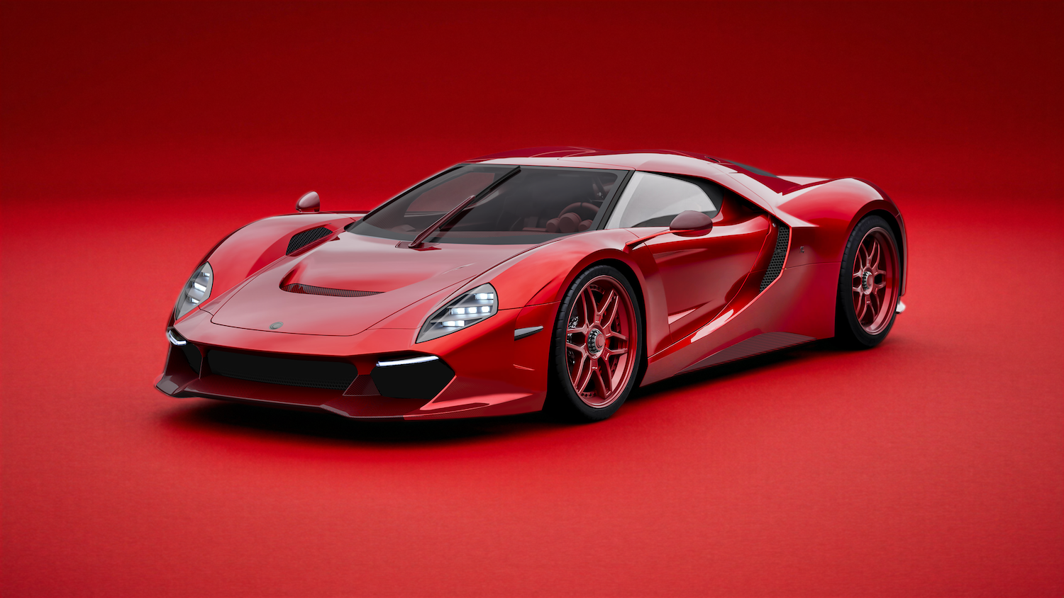 Capricorn's $3.4 Million Analog Hypercar Gets A One-Off All-Red