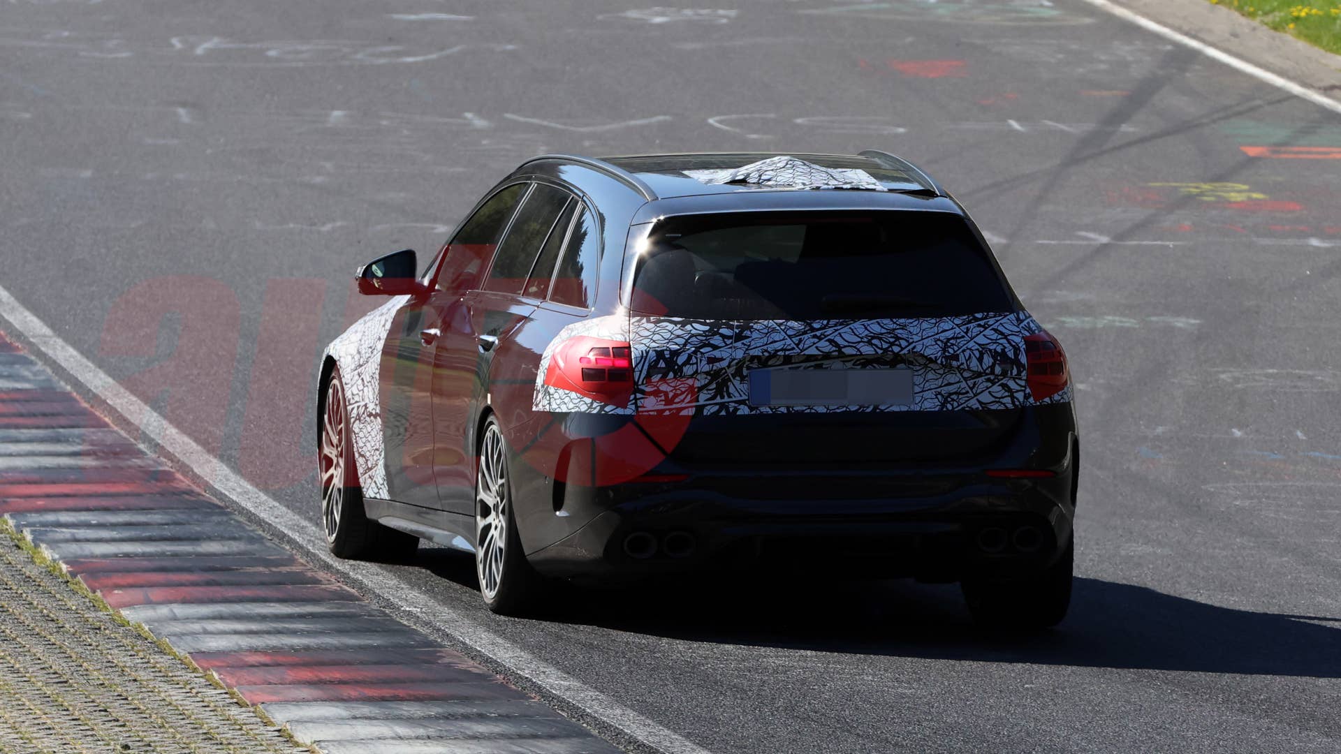 2027 Mercedes-AMG C 63 wagon spy shot
