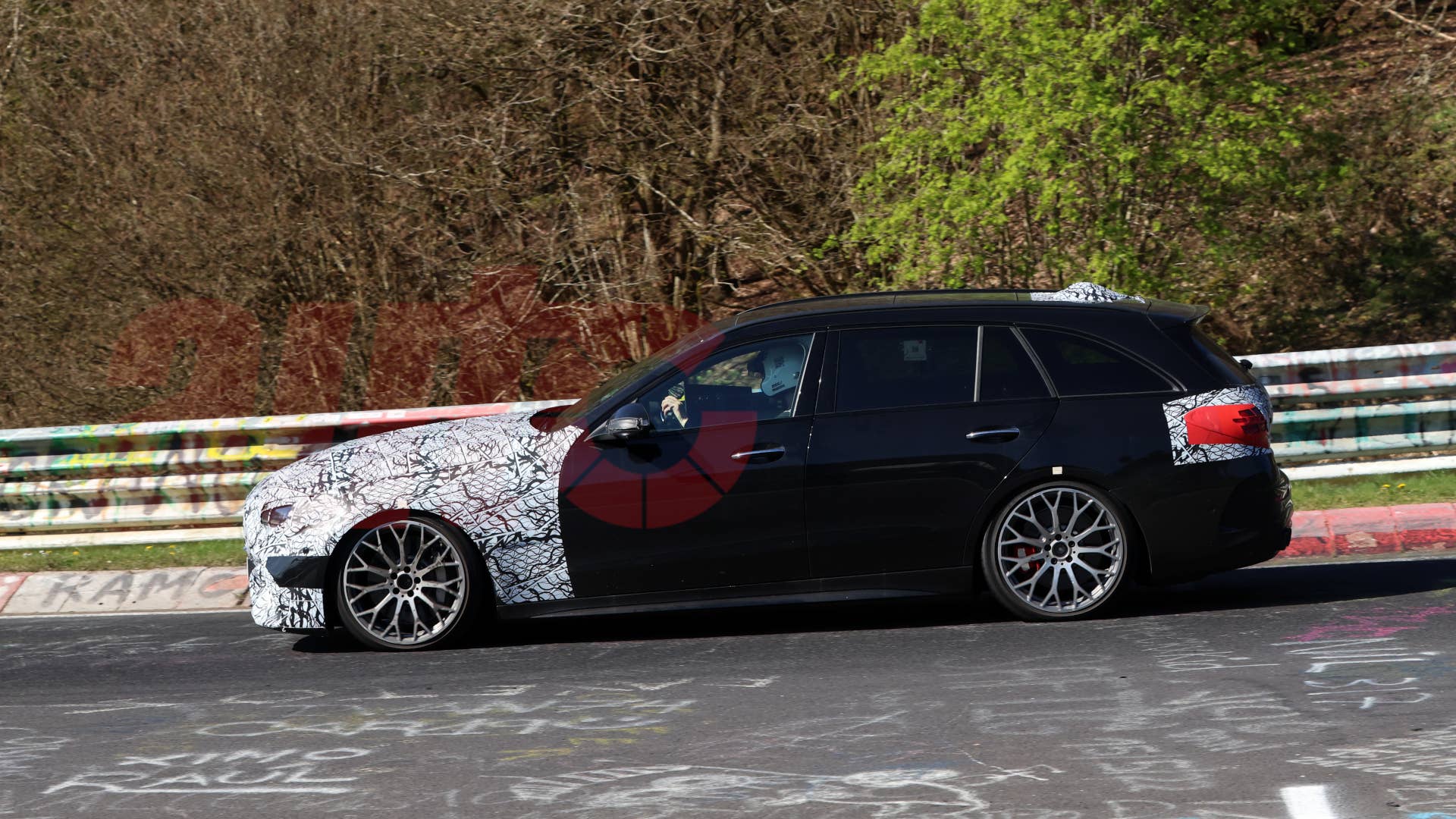 2027 Mercedes-AMG C 63 wagon spy shot