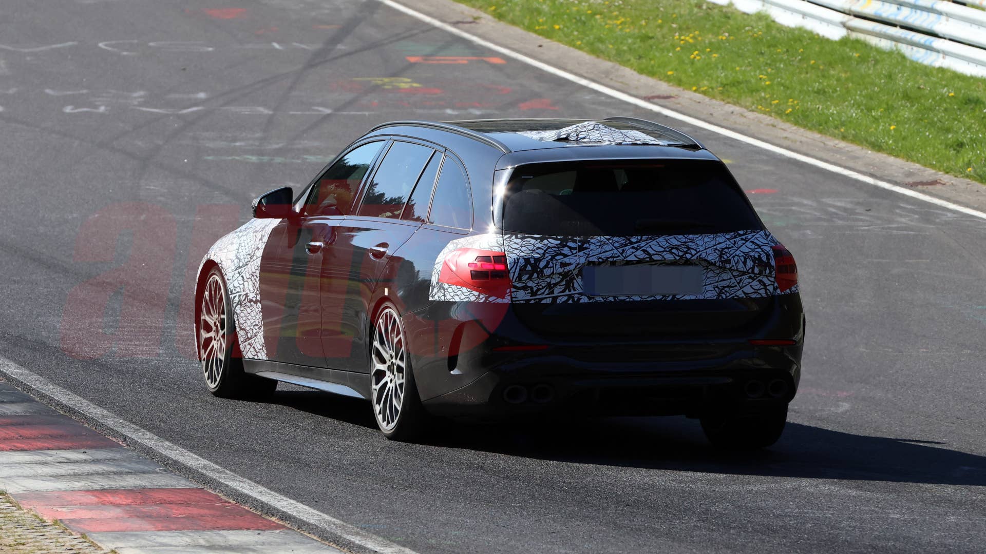 2027 Mercedes-AMG C 63 wagon spy shot