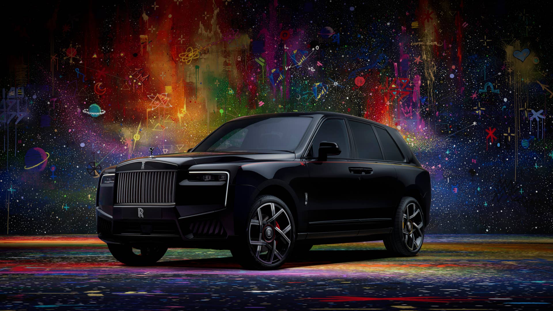 Rolls-Royce Turned The Cullinan Into A Graffiti-Inspired Work Of