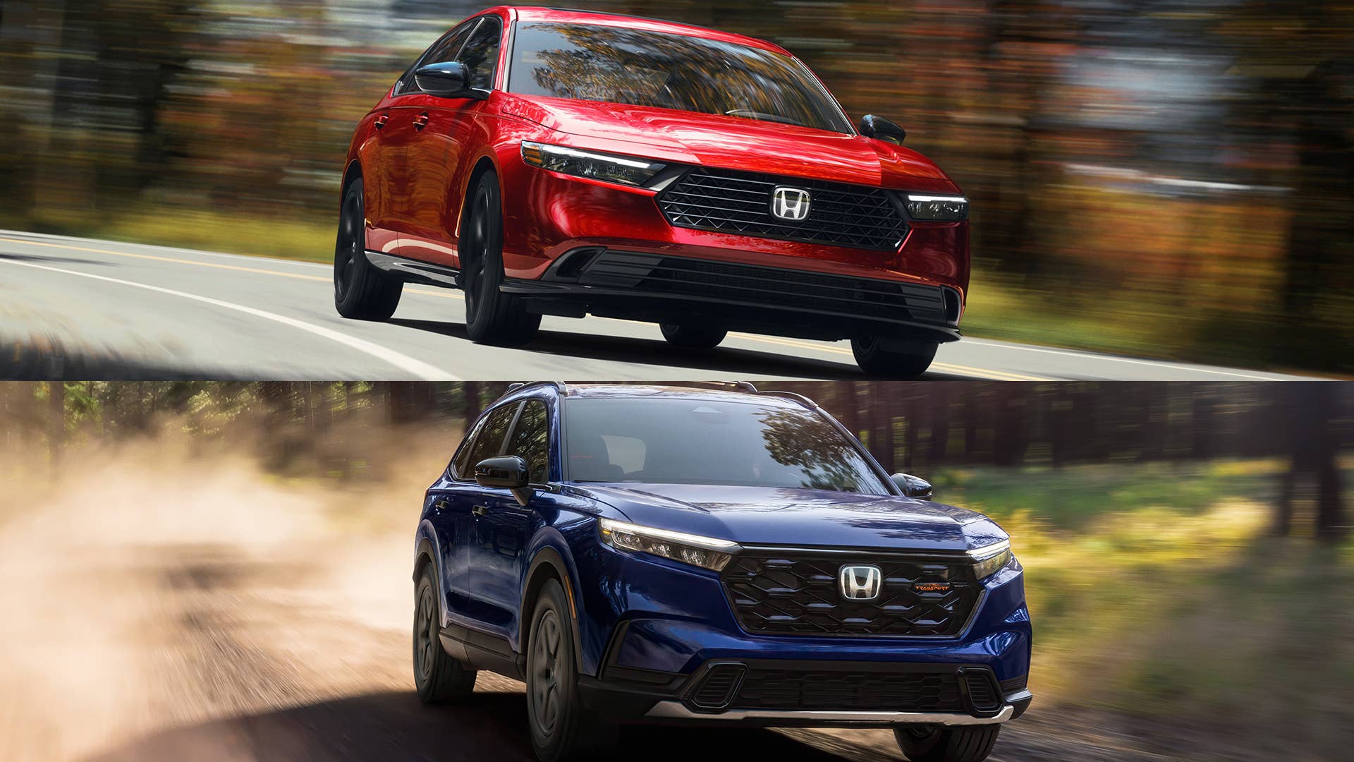 Honda Accord and CR-V