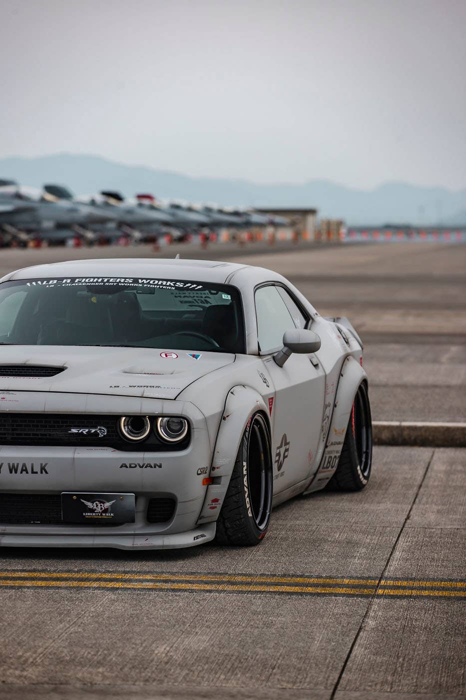 Liberty Walk Gives the Dodge Challenger SRT Hellcat the Fighter