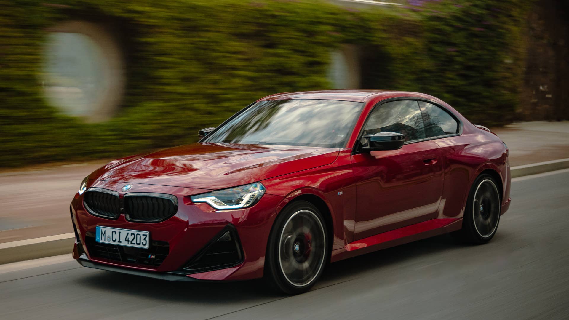 2026 BMW 2 Series Coupe Front Angle View