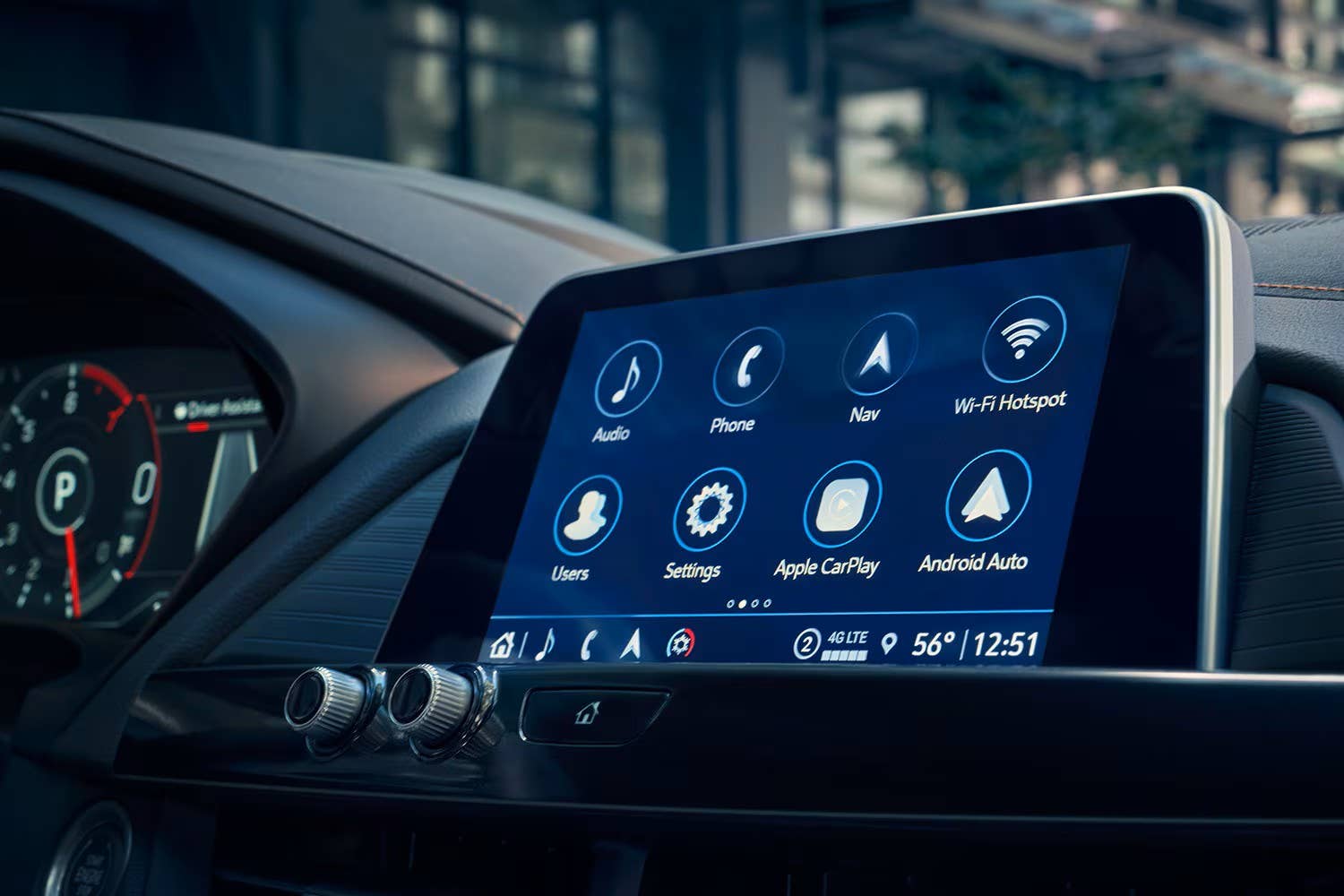 2025-2026 Cadillac CT4 interior infotainment