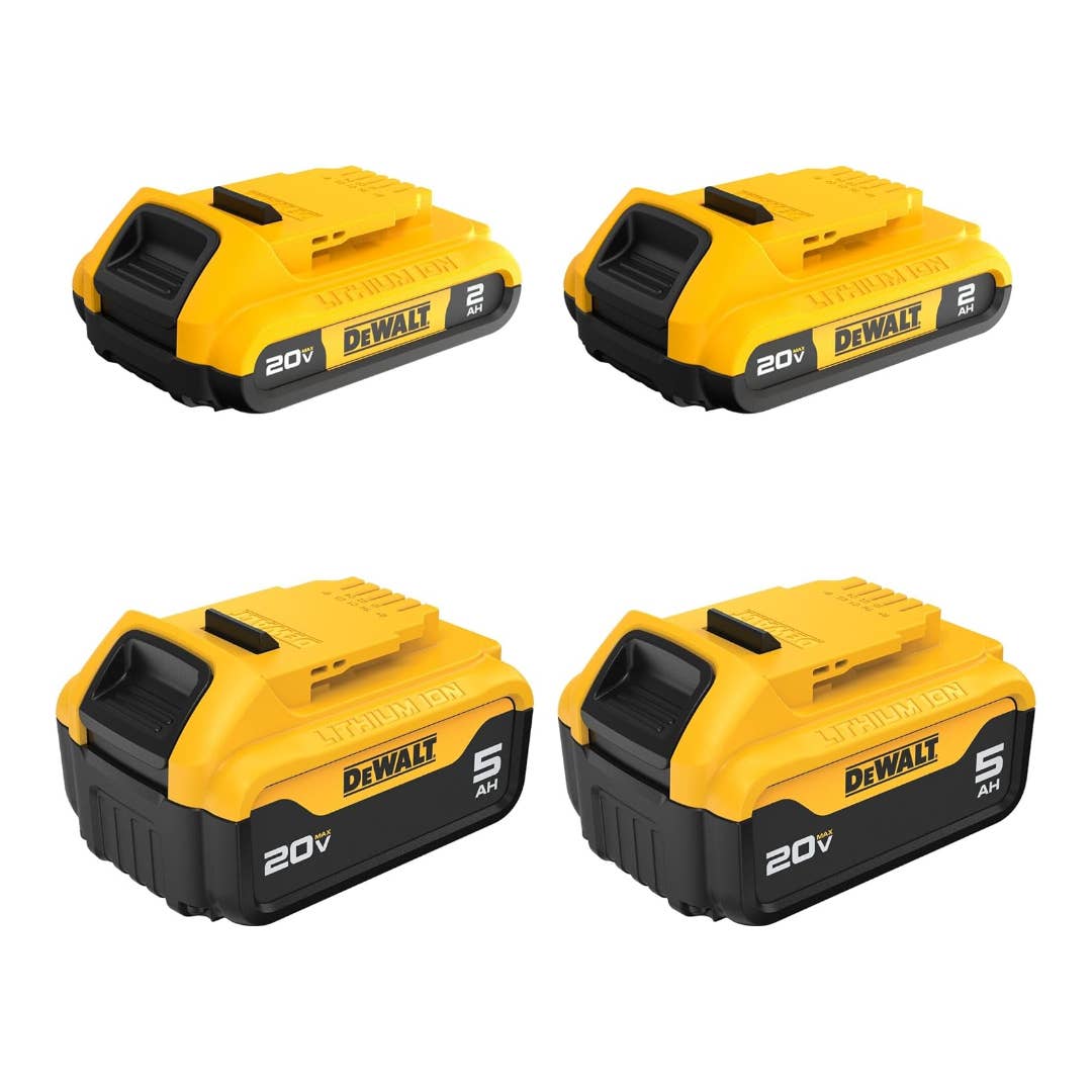 DeWalt 20V Max Battery 4-Pack
