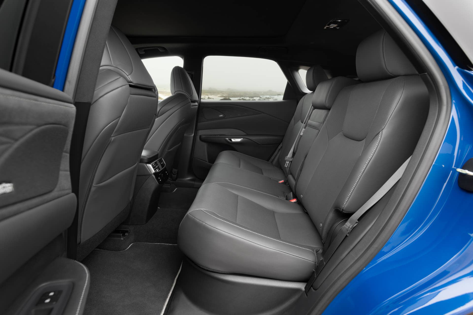2025-2026 Lexus RX 350 F Sport Handling AWD black interior rear seats