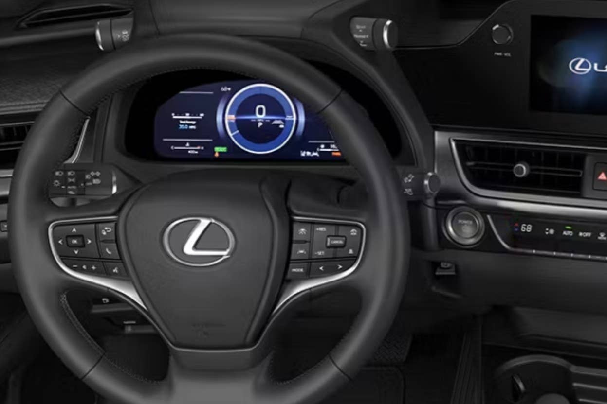2026 Lexus UX 300h Premium interior driver area