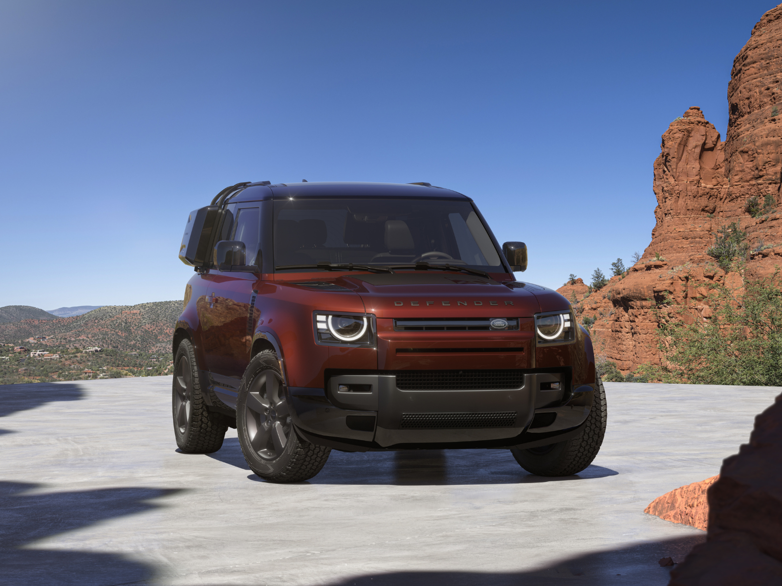 Red Rover View Land Rover Defender Sedona Red Brings Arizona Style To 100 Limited SUVs ...