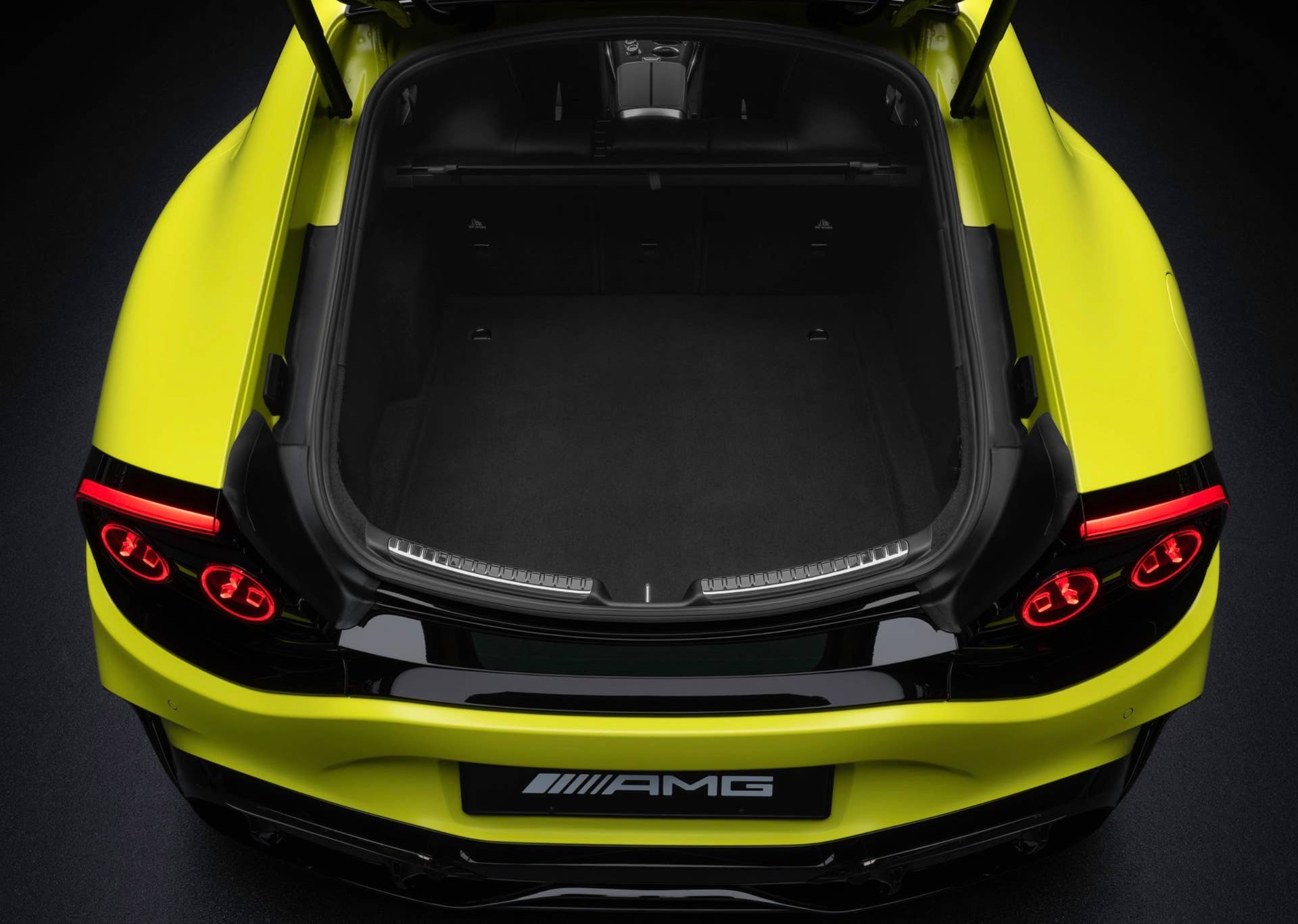 2027 Mercedes-AMG GT 4-Door EV trunk