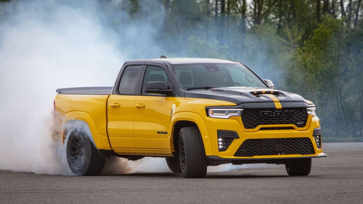 777-HP Ram 1500 Rumble Bee SRT Arrives as Ford F-150 Lobo's Worst Nightmare  - Autoblog