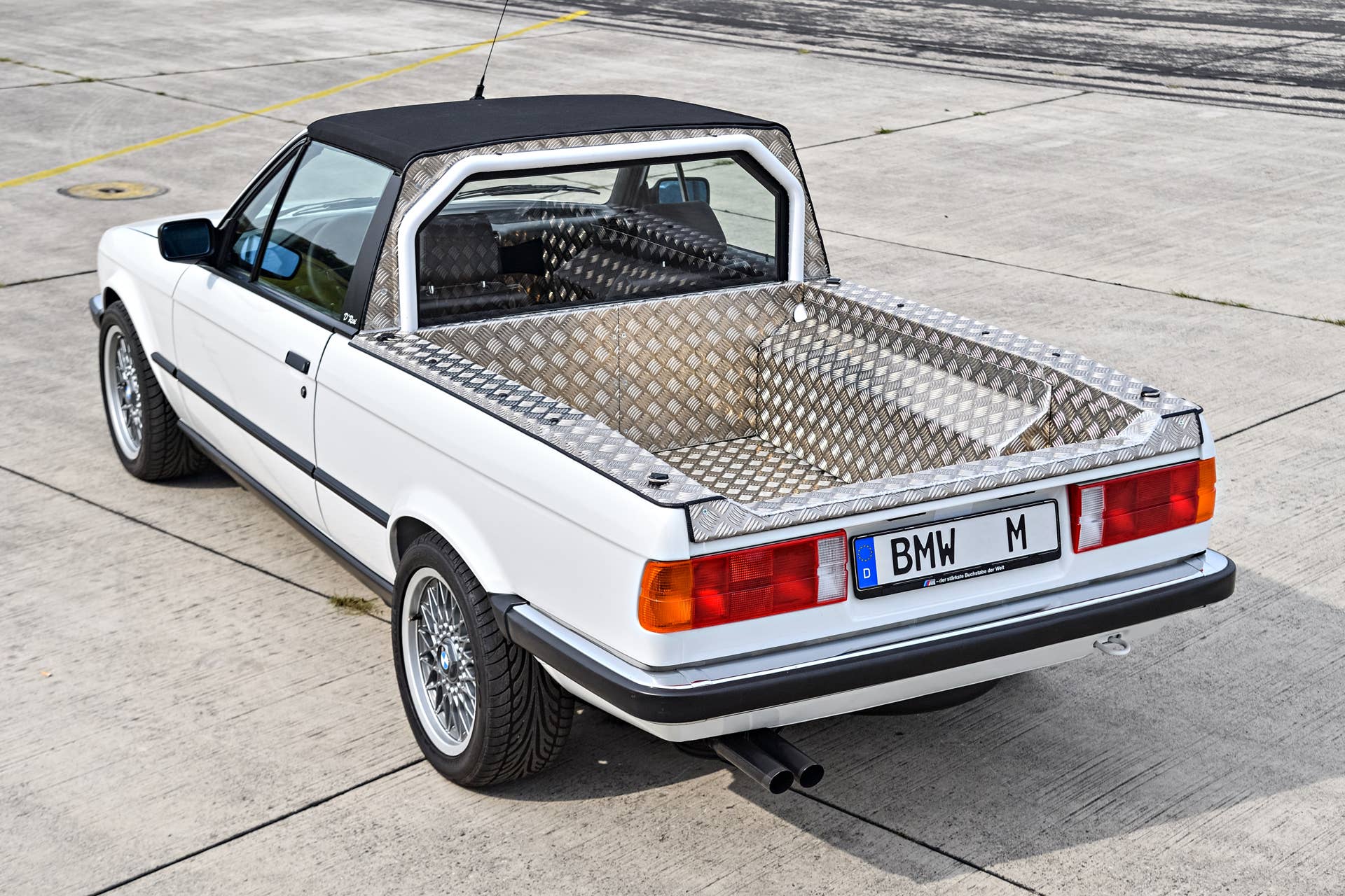 BMW Secretly Built An E30 M3 Pickup And Used It For 26 Years