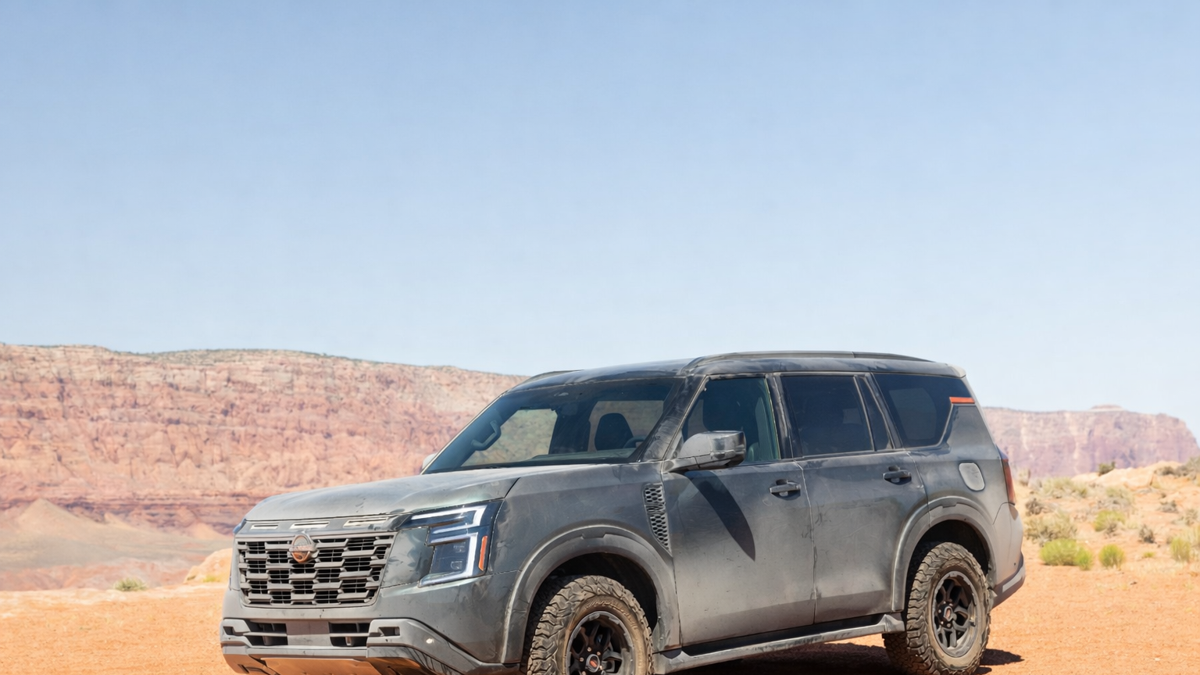 I Drive the 2026 Nissan Armada PRO-4X and Rocked the Desert