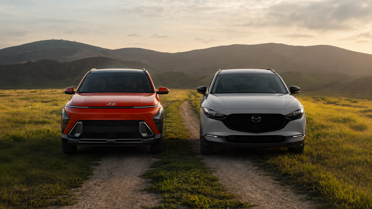 The 2026 Hyundai Kona vs the Mazda CX30 - Small But Mighty