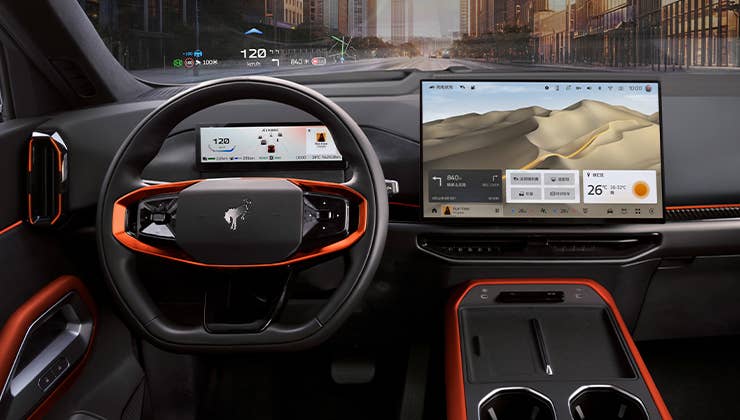 Ford Bronco New Energy interior