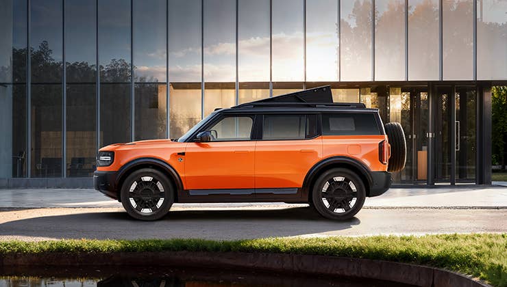 Ford Bronco New Energy Basecamp side profile