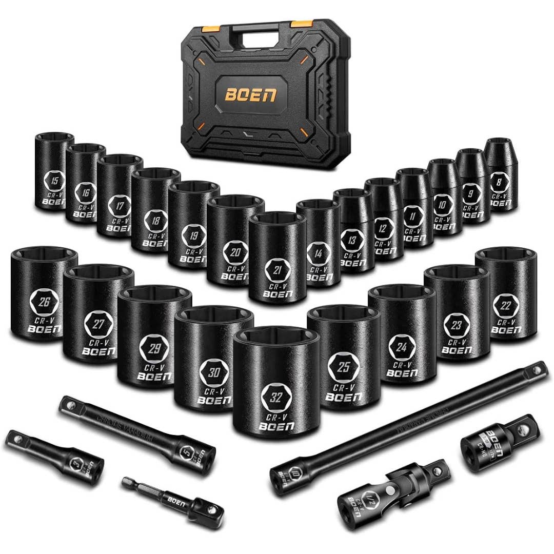 Boen 29-Piece Socket Set, $28 (was $60) at Amazon