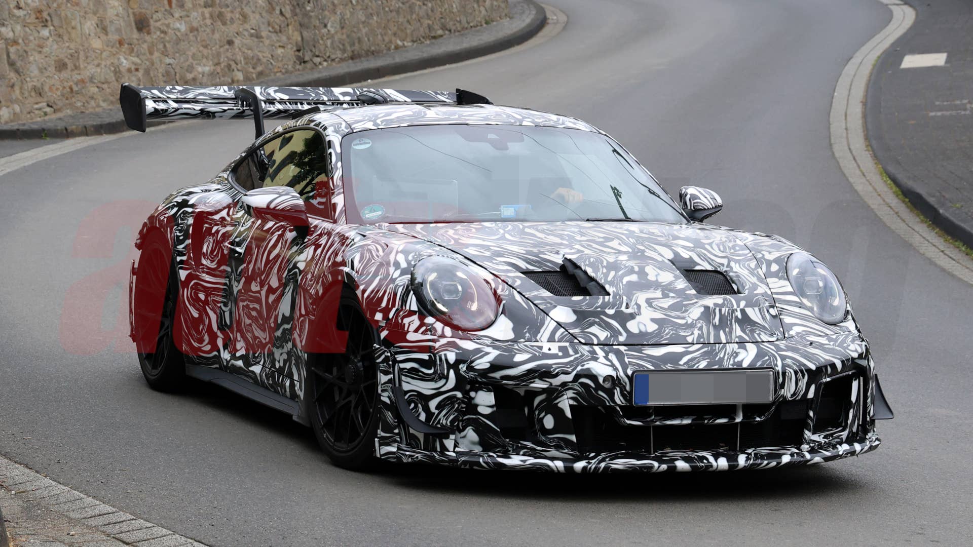 2027 992.2 Porsche 911 GT3 RS spy shot