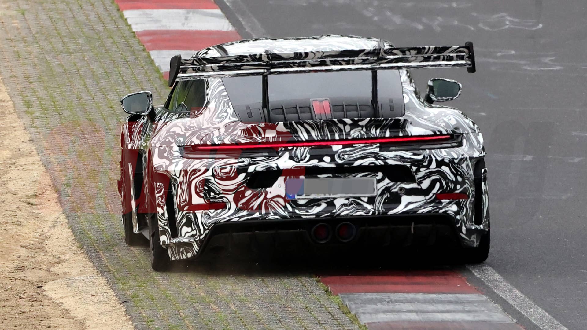 2027 992.2 Porsche 911 GT3 RS spy shot