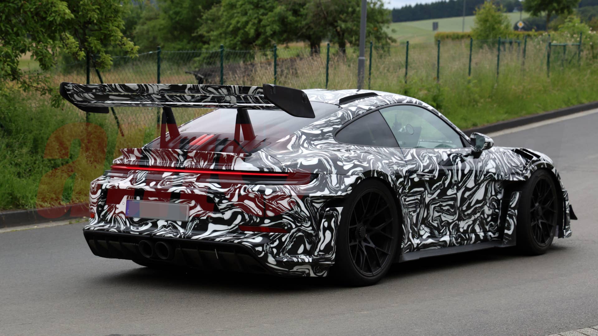 2027 992.2 Porsche 911 GT3 RS spy shot
