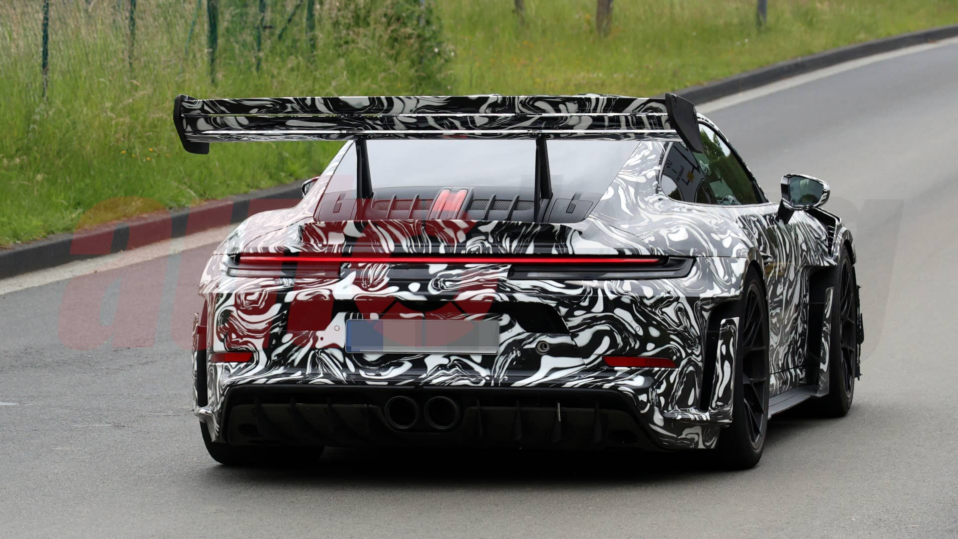 2027 992.2 Porsche 911 GT3 RS spy shot