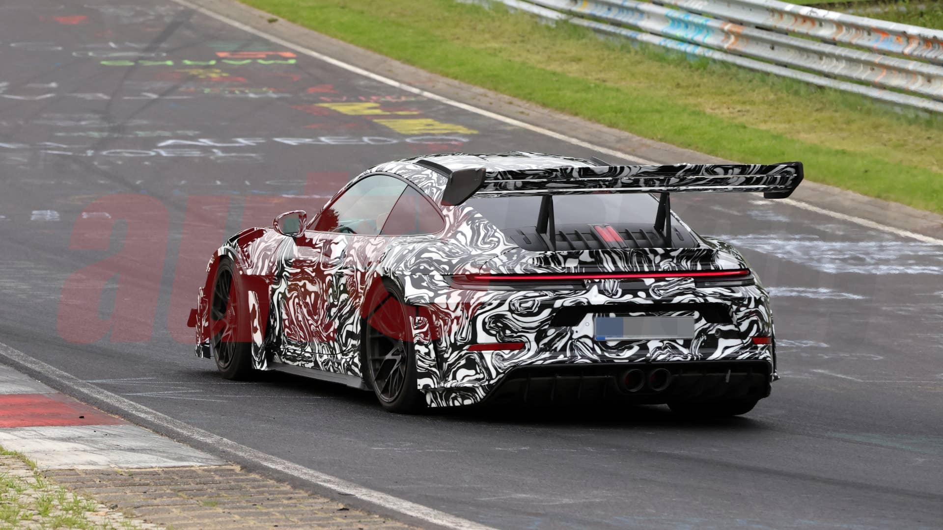 2027 992.2 Porsche 911 GT3 RS spy shot