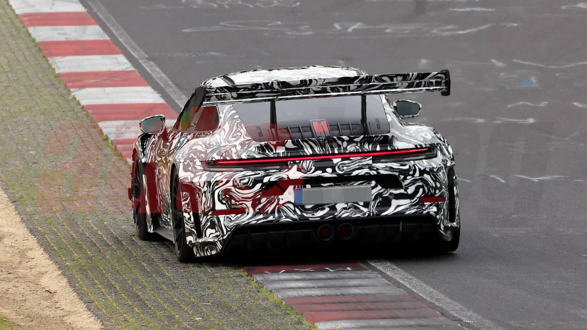 2027 992.2 Porsche 911 GT3 RS spy shot