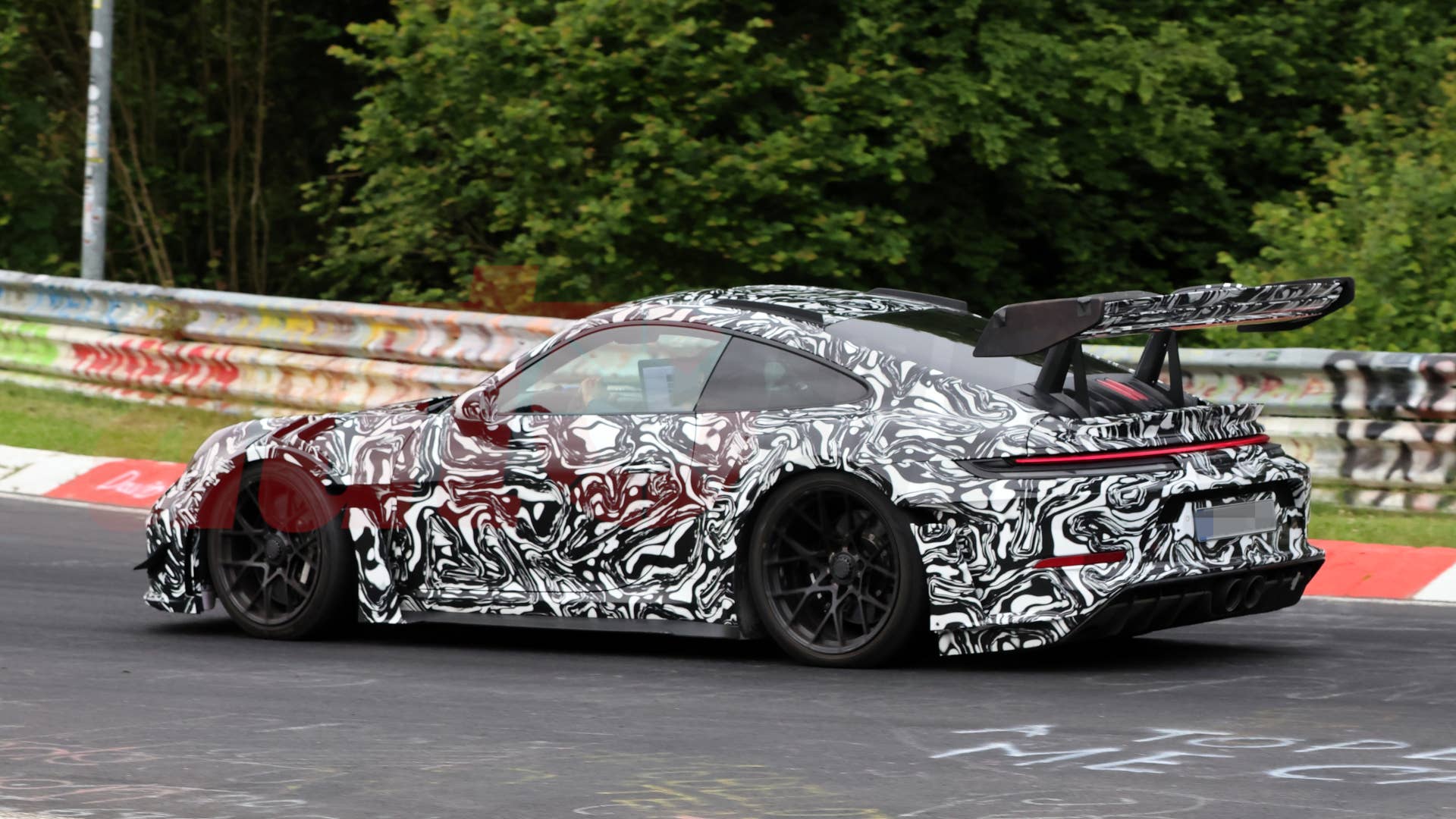 2027 992.2 Porsche 911 GT3 RS spy shot