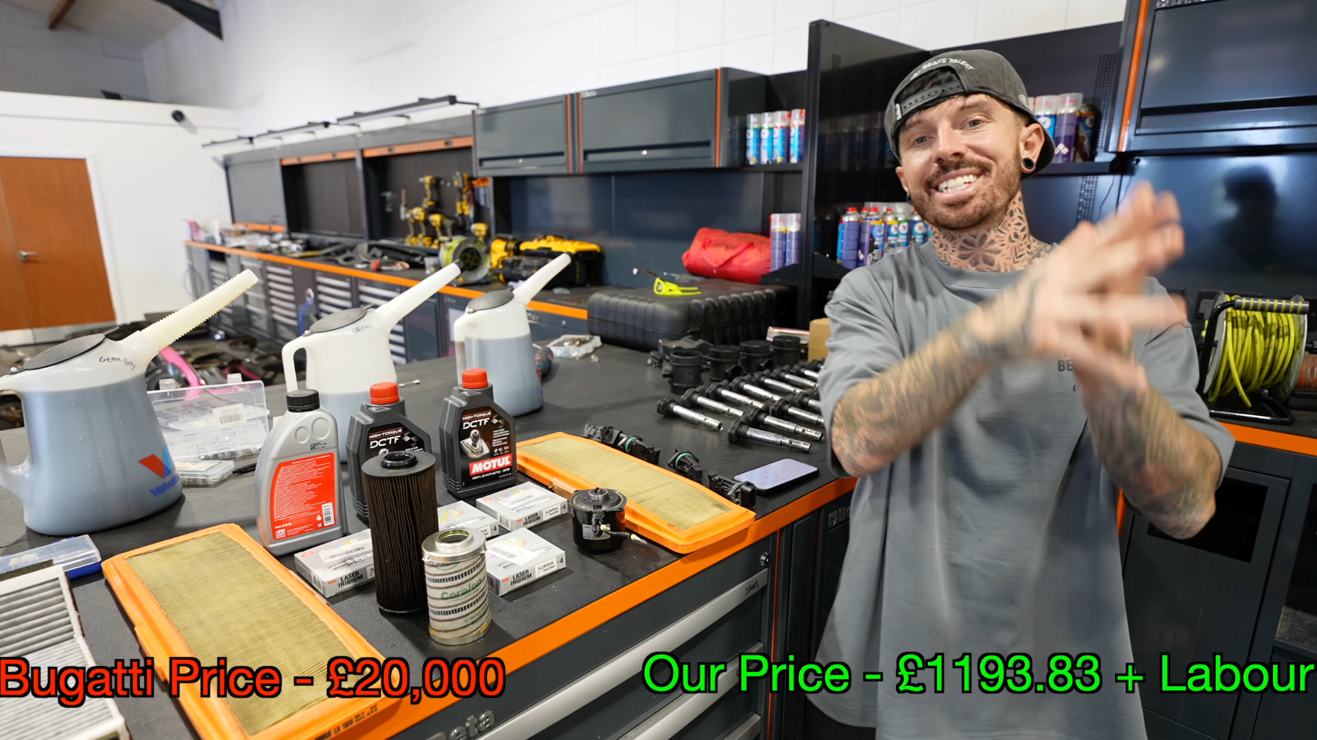 YouTuber Exposes Bugatti Service Pricing