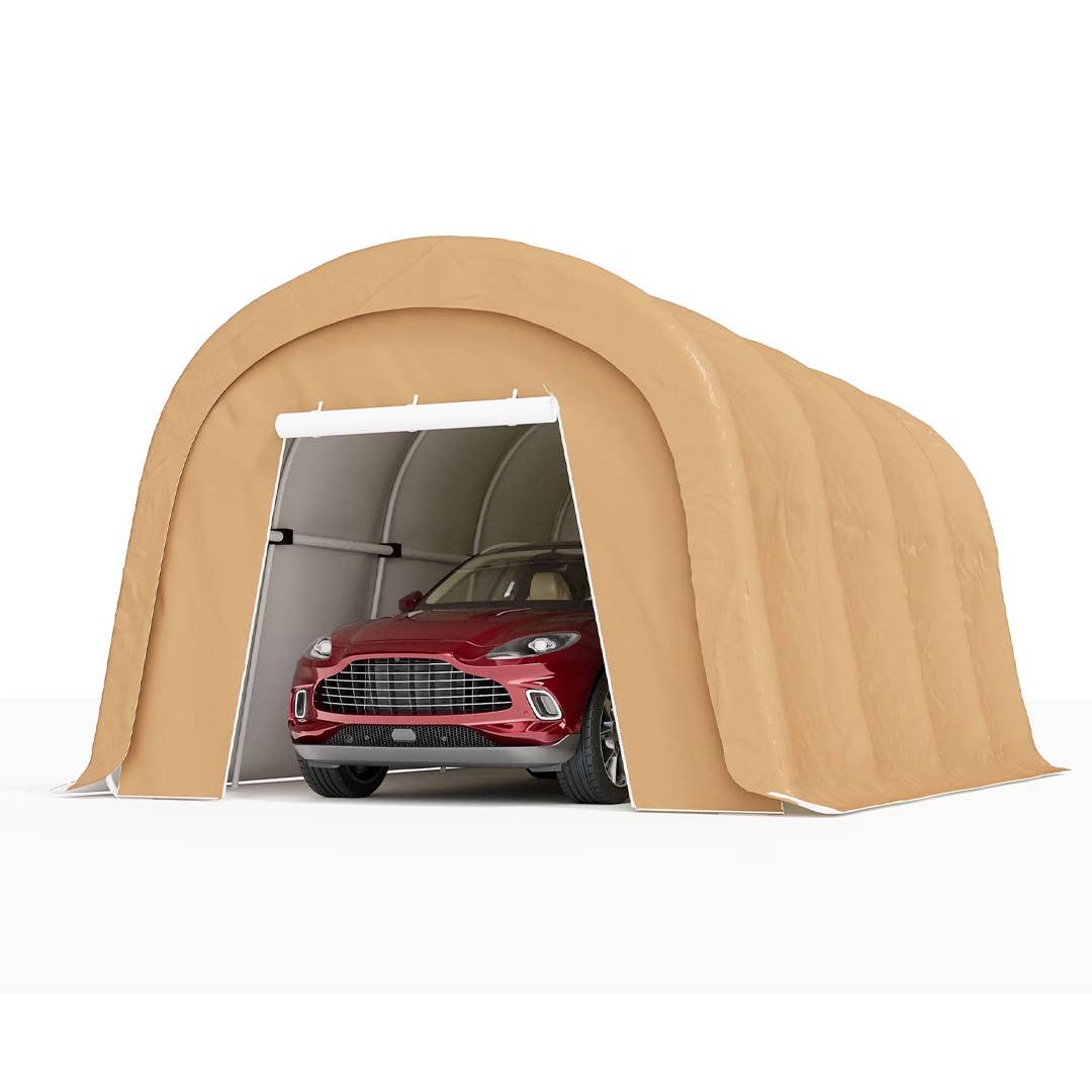 The Ventopyr 10-Foot by 20-Foot Heavy Duty Carport, pictured here, is now on sale at Walmart.