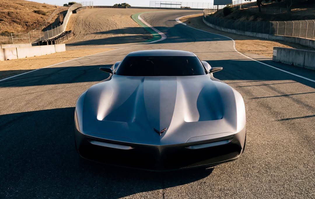 Modernes Corvette Stingray-Konzept bringt die Form zurück ...