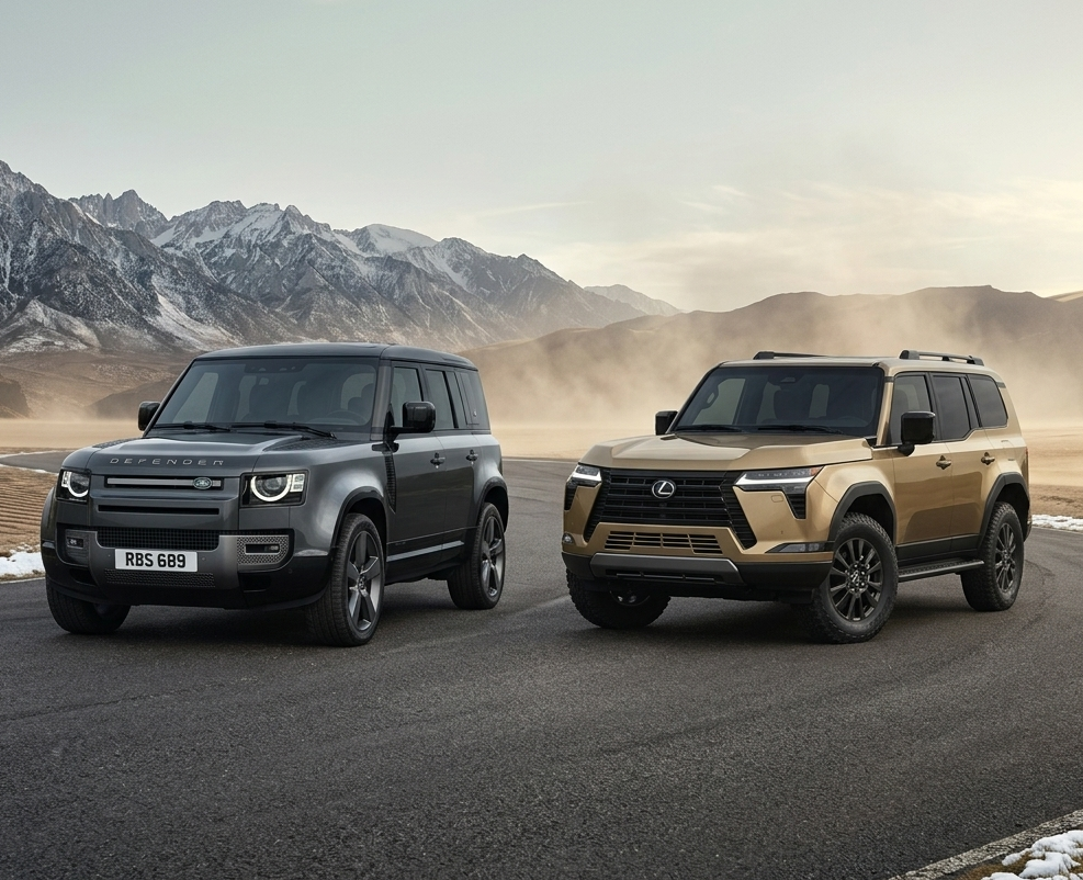 Lexus GX 550 Vs. Land Rover Defender 110: The Off-Road Luxury Fight ...