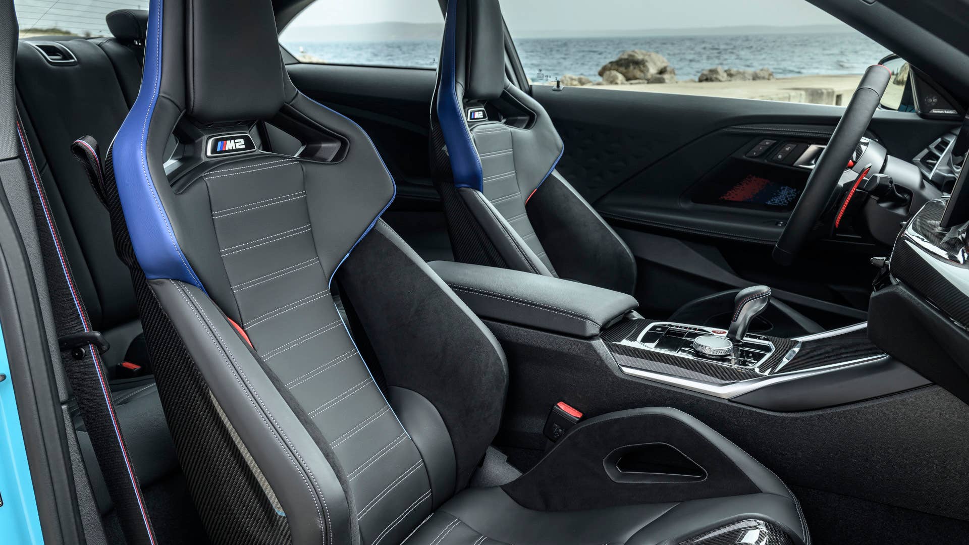 2027 BMW M2 xDrive interior front M Sport seats