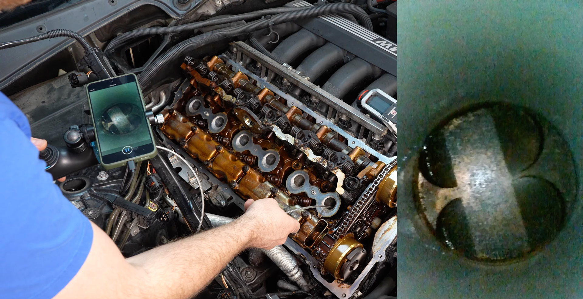 BMW N52 engine teardown