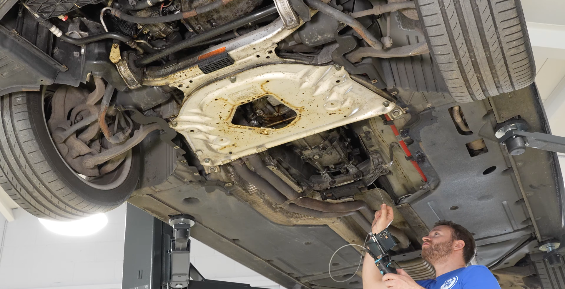 BMW E61 Touring underbody