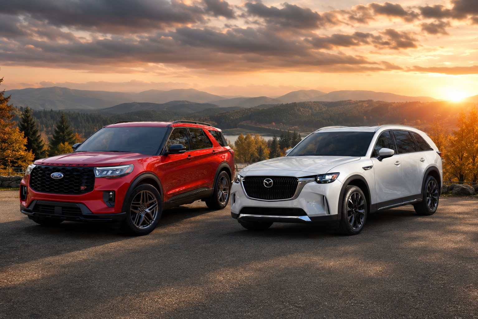 Mazda Cx 90 Vs Ford Explorernull