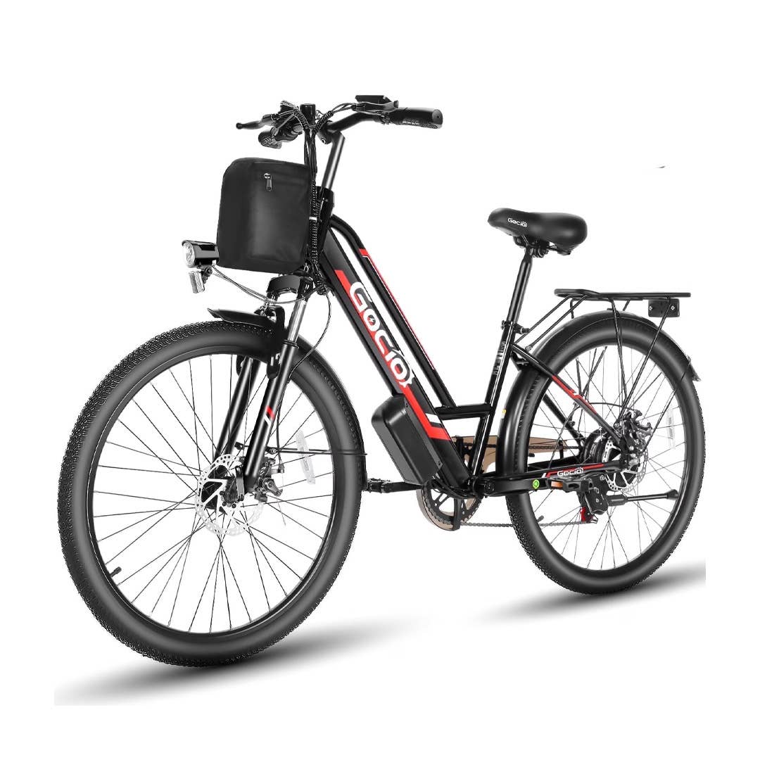 The Gocio 500W Electric Bike, pictured here, is now on sale at Walmart.