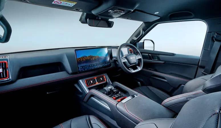 BYD Shark6 Interior